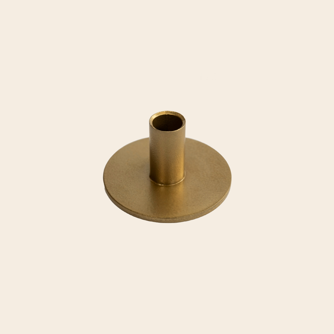 Kunstindustrien kandelaar brass - 1,3cm