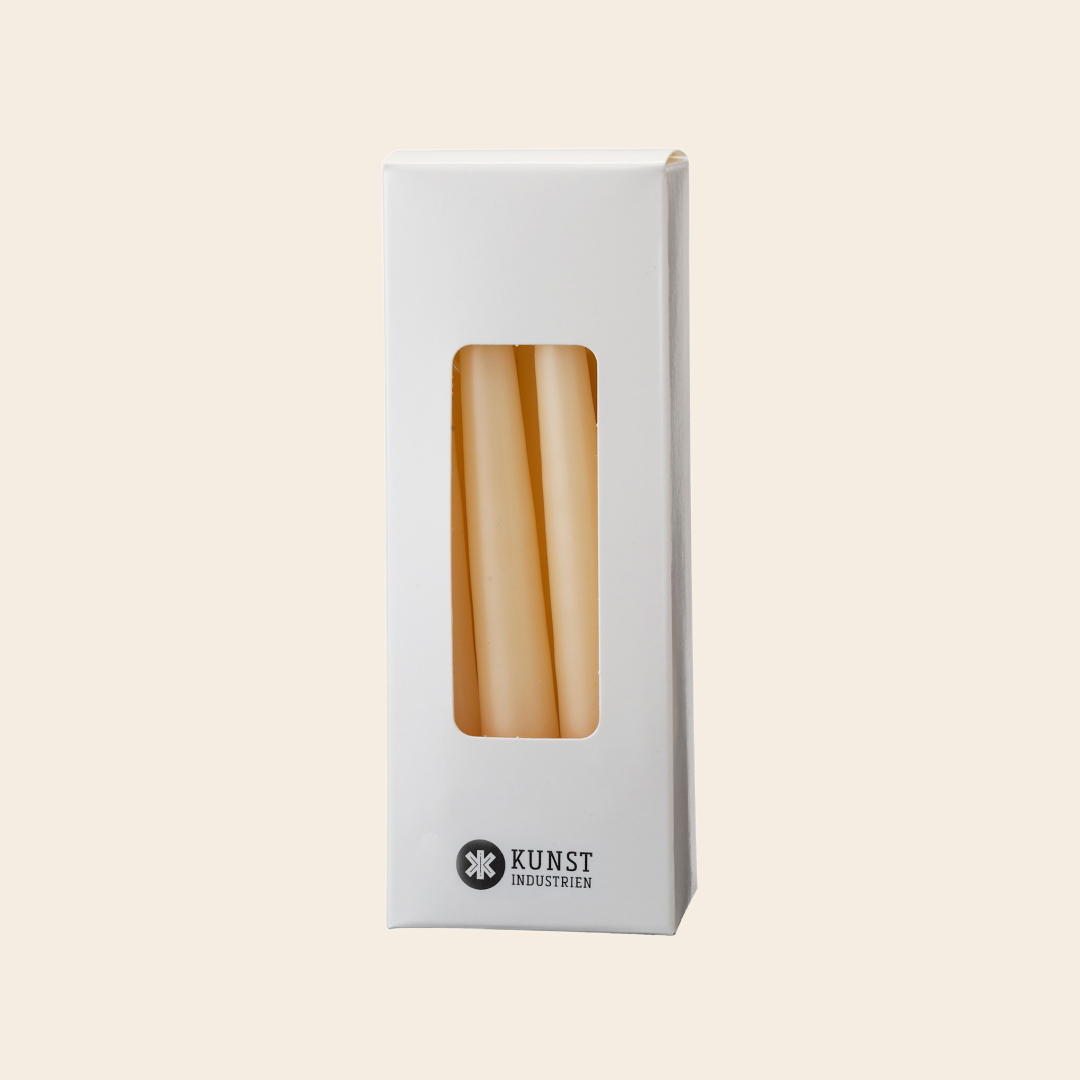 Kunstindustrien handdipped mini kaarsjes 12/doos - Ø=1.3 cm