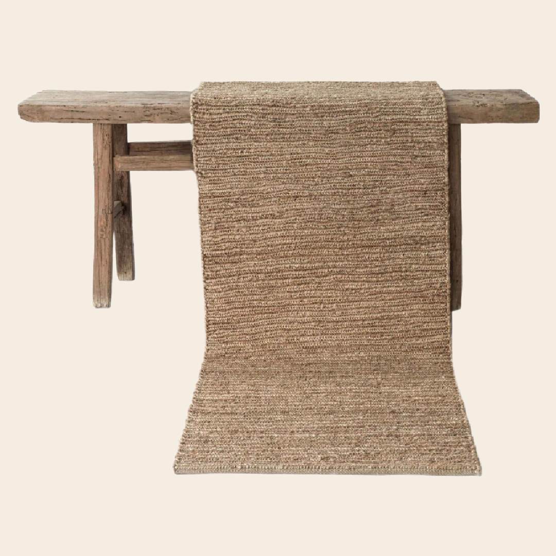 Tell me More vloerkleed 'Sumak' hennep - natuur