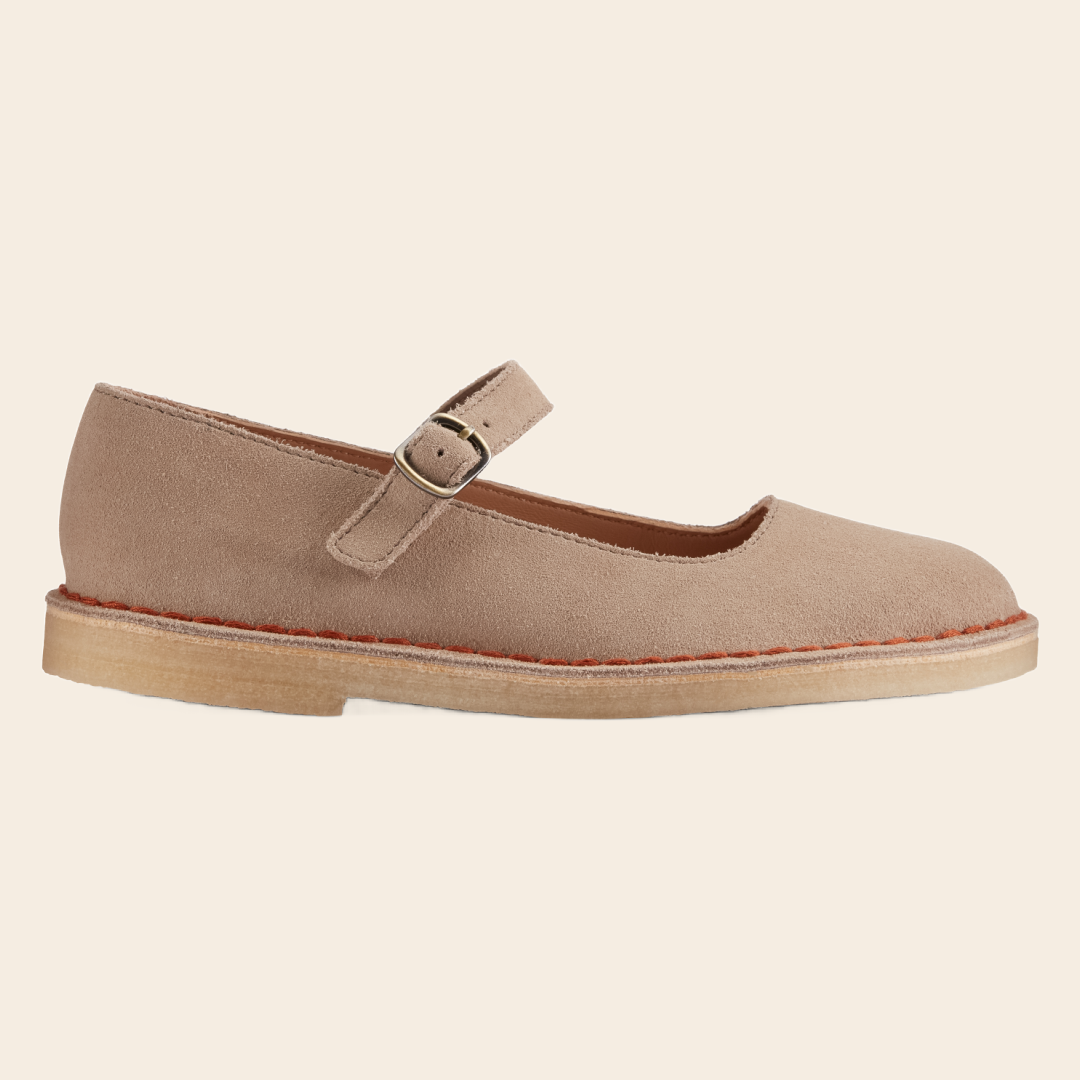 Clarks 'Desert Jane' suede - sand