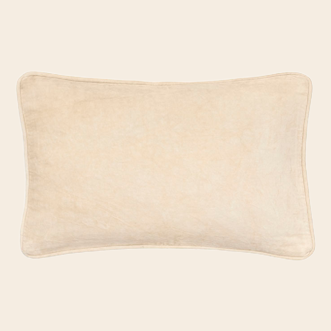 Bungalow kussenhoes velvet - 33 x 50 cm