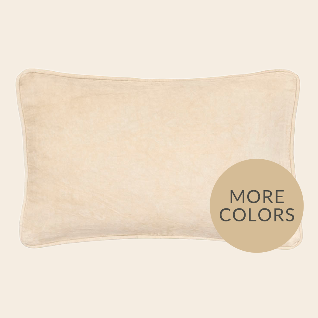 Bungalow kussenhoes velvet - 33 x 50 cm