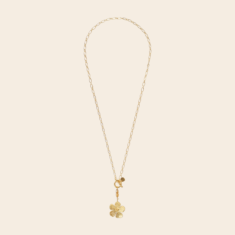 A Beautiful Story ketting 'Admirable' - citrien