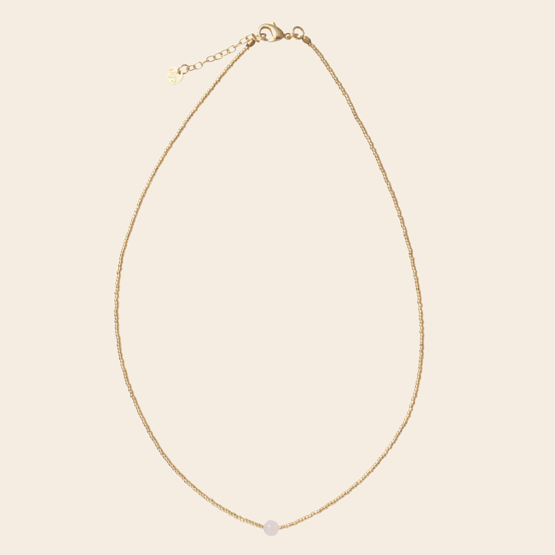 A Beautiful Story ketting 'Flora' goud