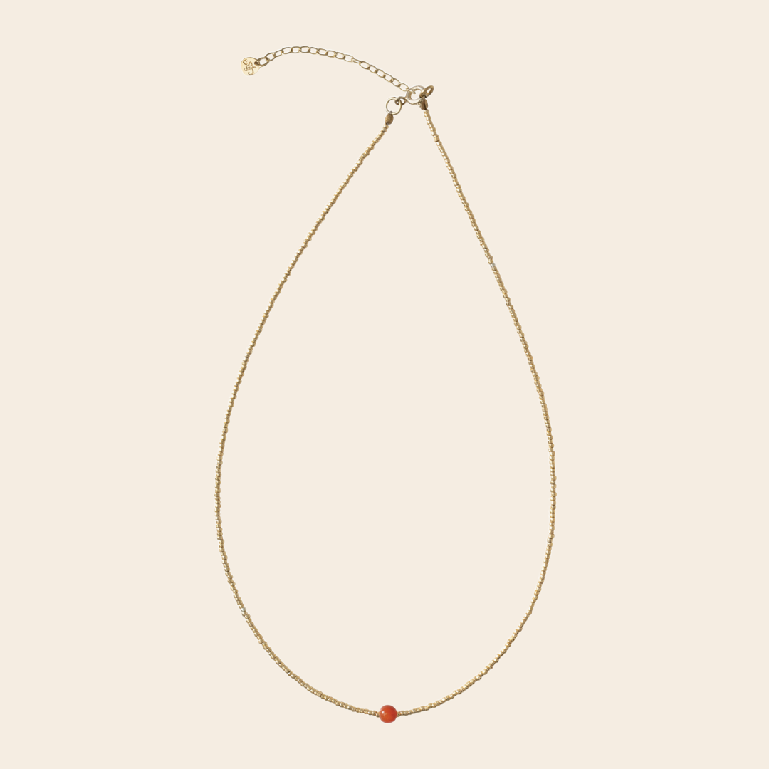 A Beautiful Story ketting 'Flora' goud