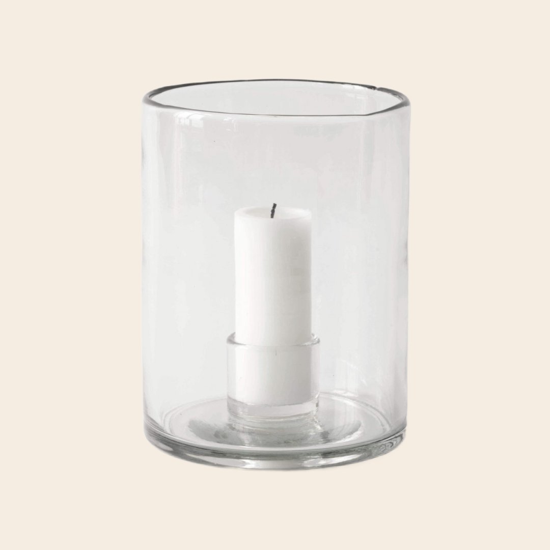 Tell me More candle holder 'Luna' - glass