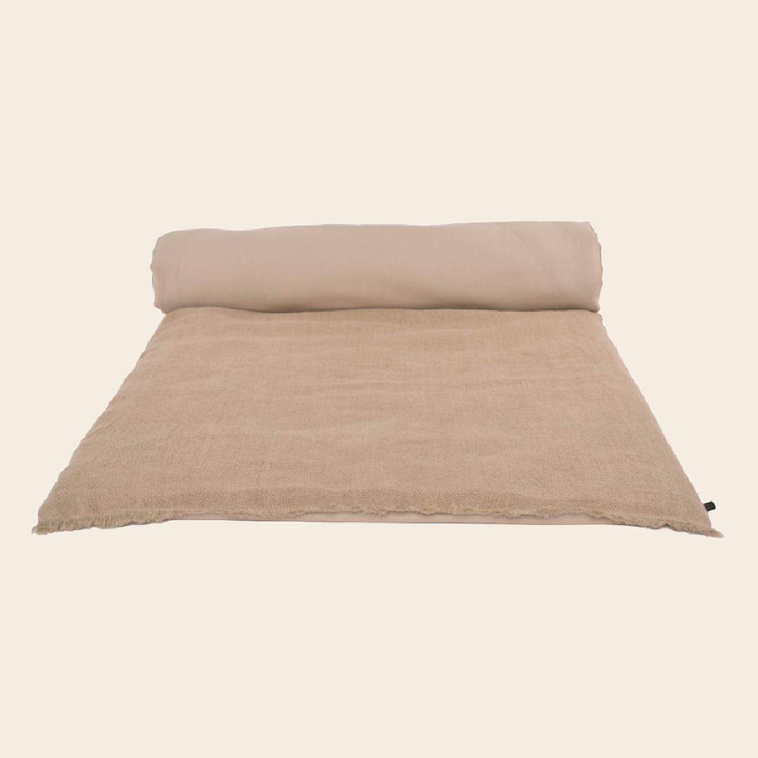 Haomy matrashoes 'Cuba' linnen - naturel