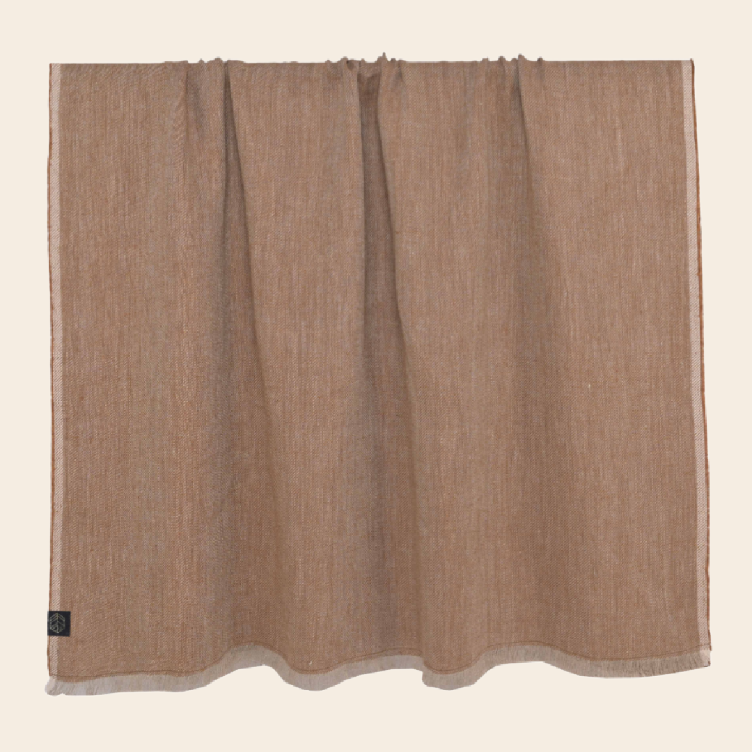 Haomy plaid 'Cuba' linnen - daim