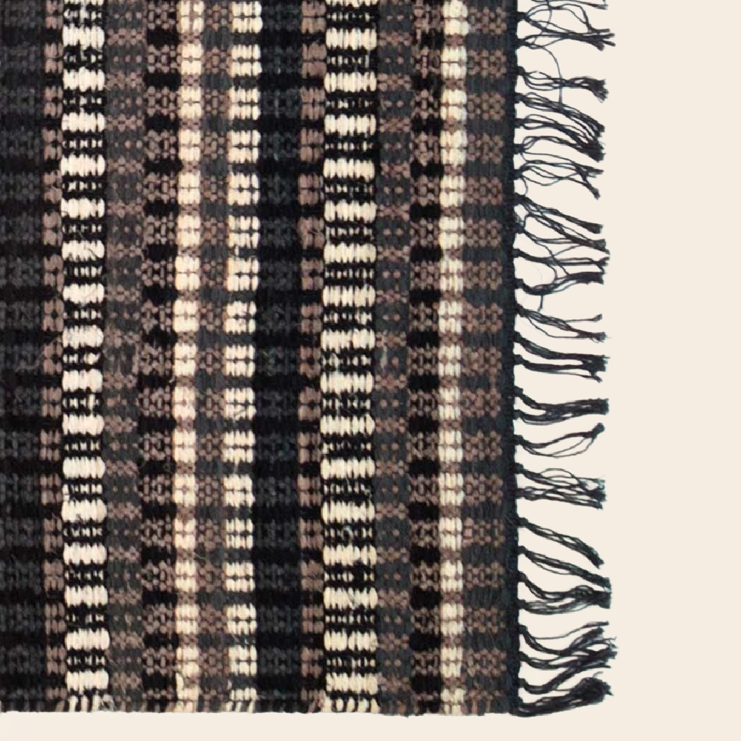 Finarte 'Huvila' vloerkleed recycled katoen