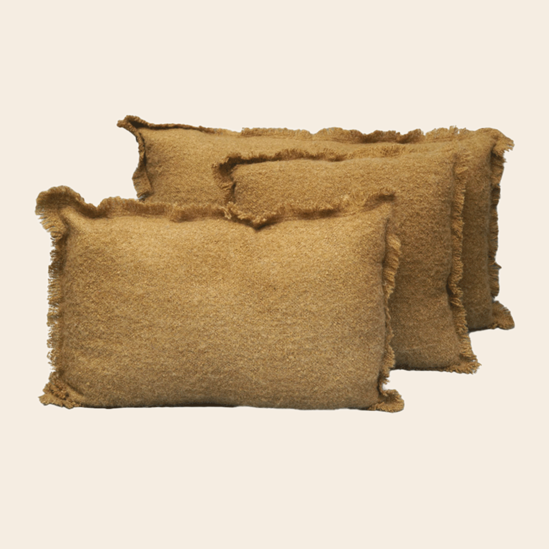 Haomy kussenhoes 'Aspen' - wolmix