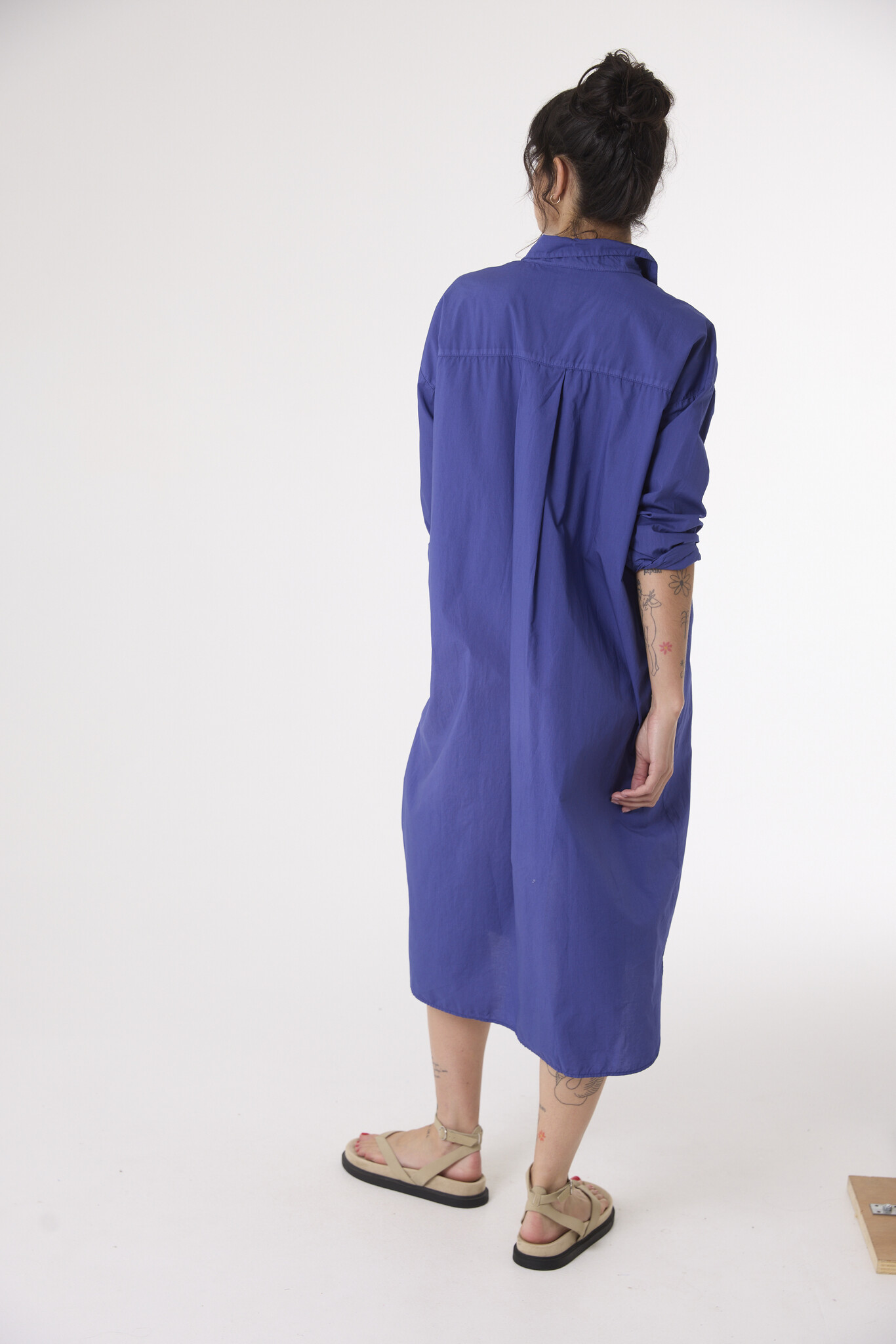 SacreCoeur jurk 'Tilda' katoen - cobalt