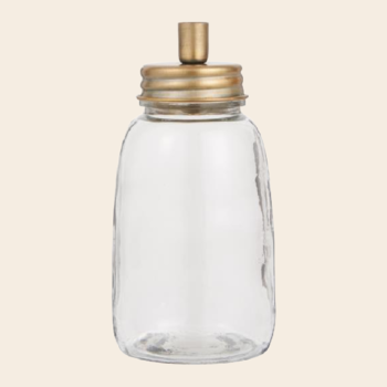 IBLaursen kaarsenpot brass taps S