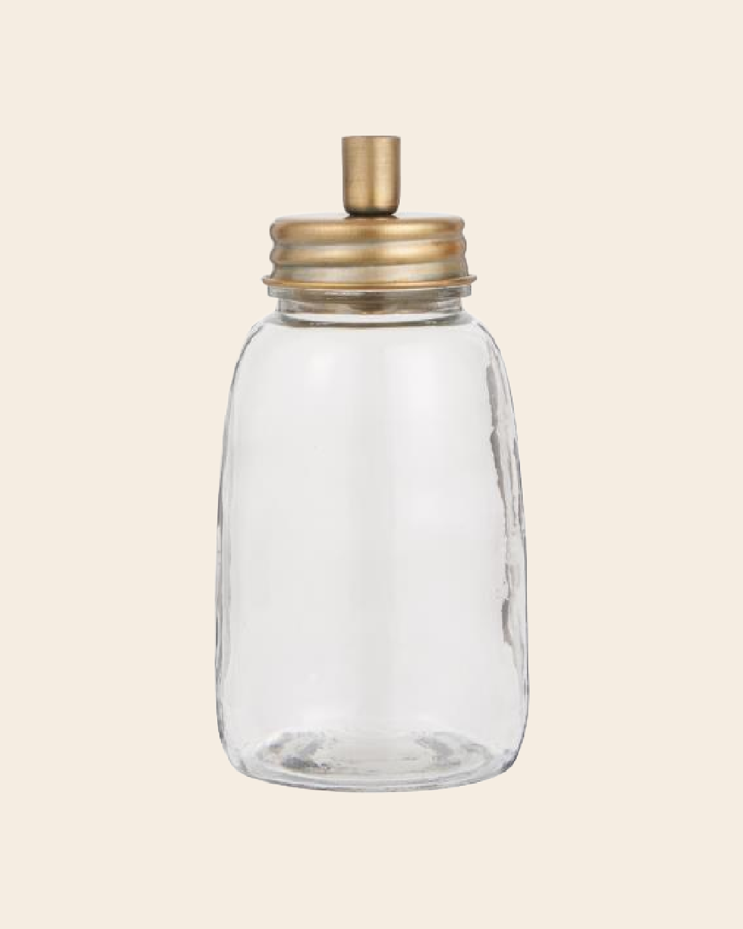 IBLaursen Candle holder taper brass  S