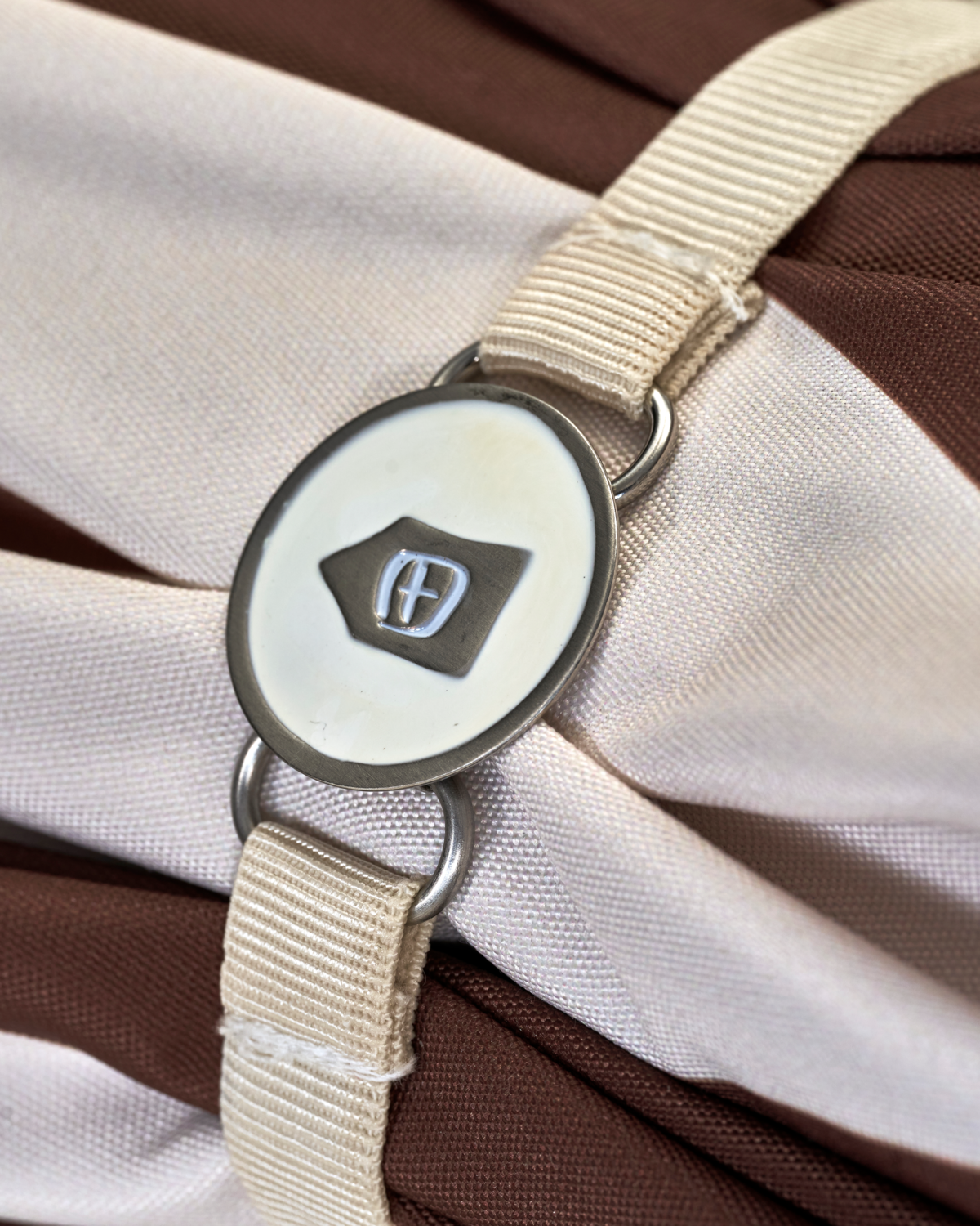 House Doctor garden umbrella 'Shade' - golden brown