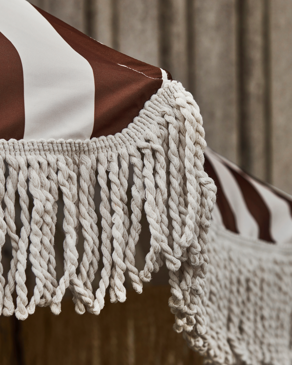 House Doctor garden umbrella 'Shade' - golden brown