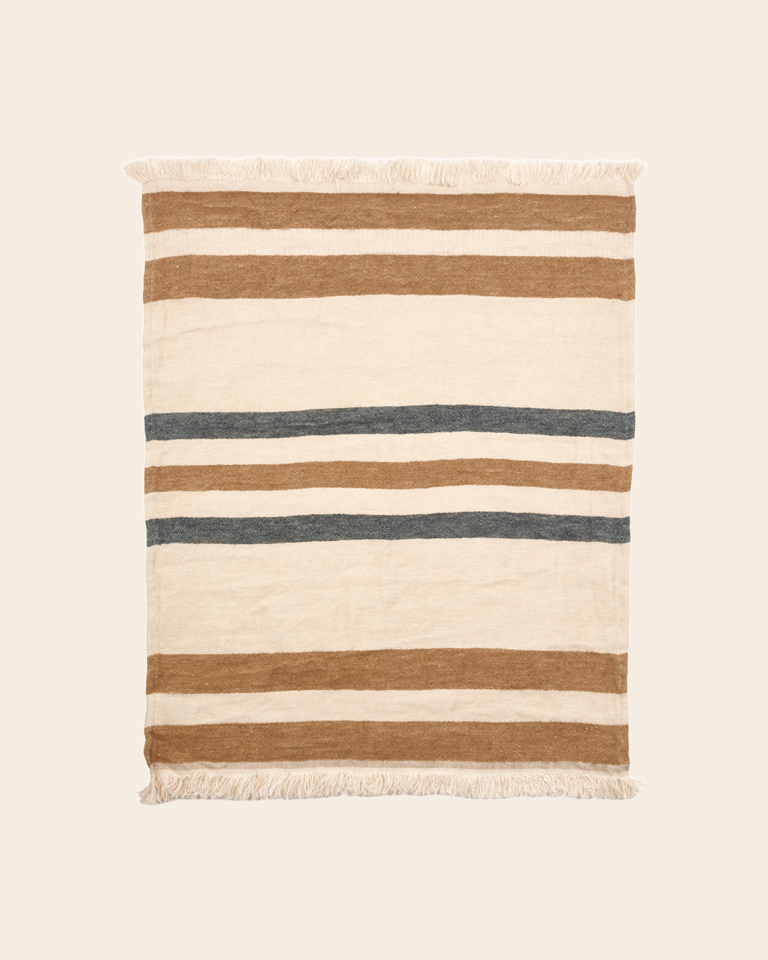 Libeco plaid / tablecloth  'Fouta' linnen  - dakota