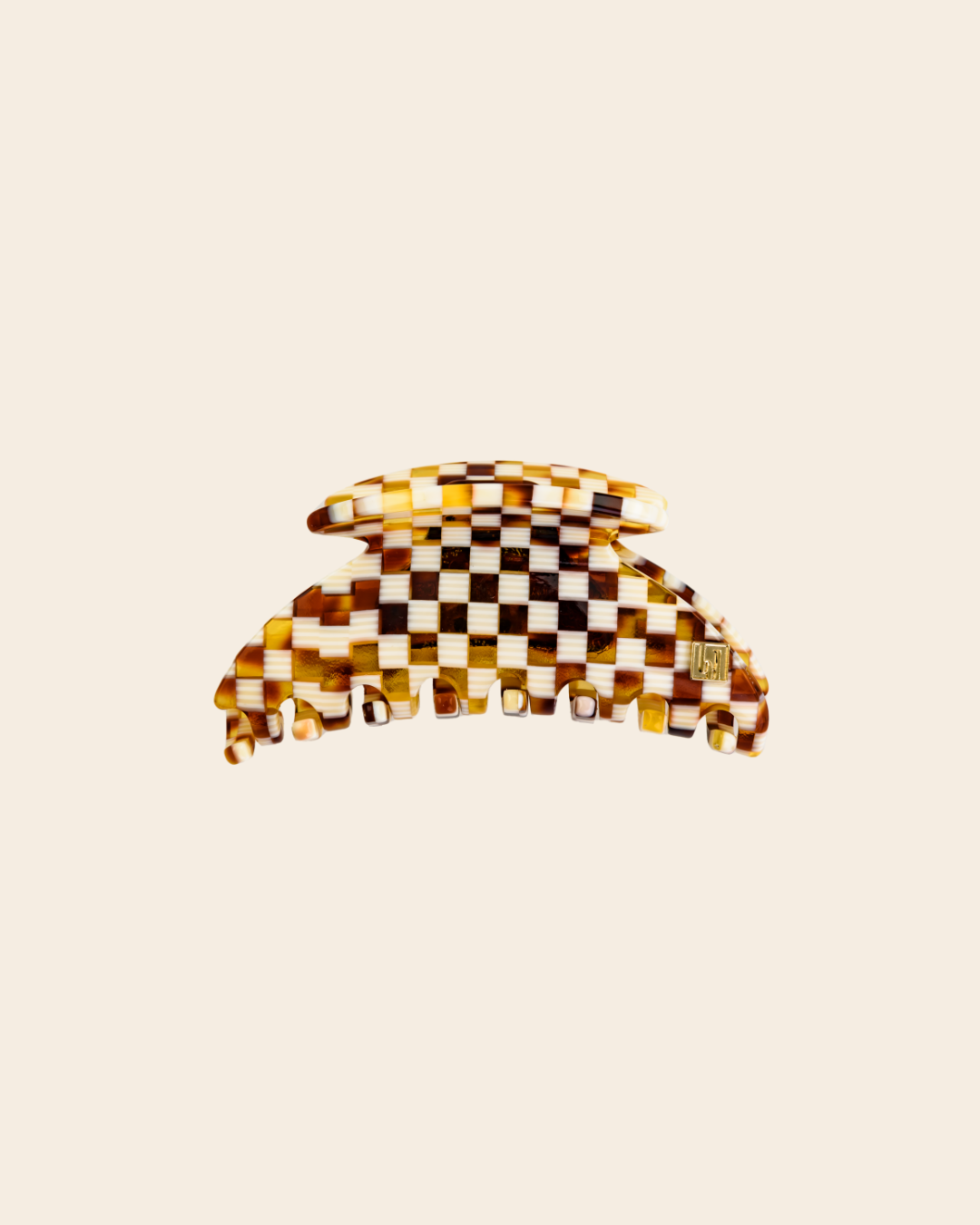 KKnekki hair claw 'Chess' - handmade