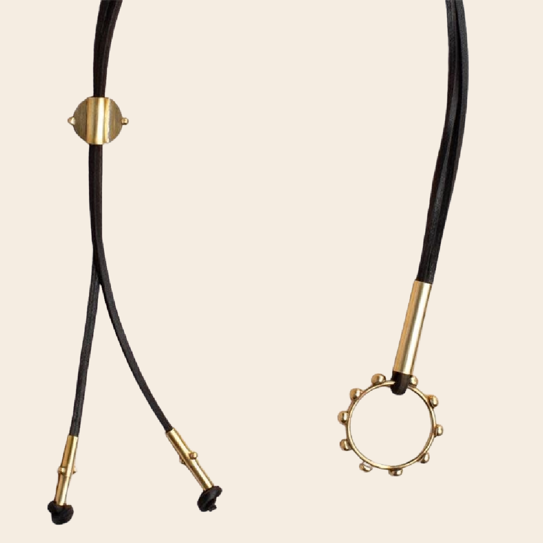 Hamimi Necklace Hebba Halo Pendant