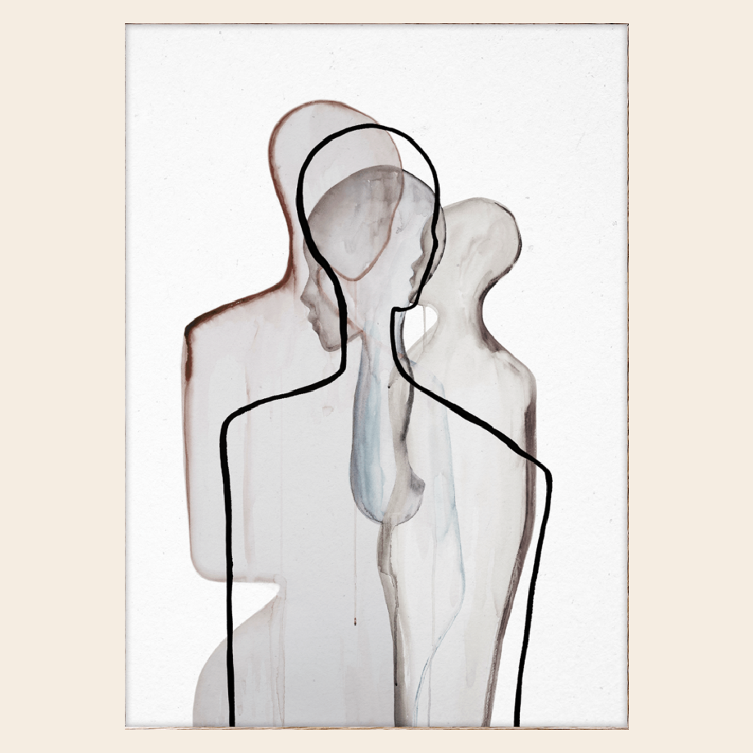 Paper Collective Copy of "Silhouette 02" by Amelie Hegardt