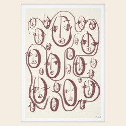 "Random Faces" by Robin Ahlgren