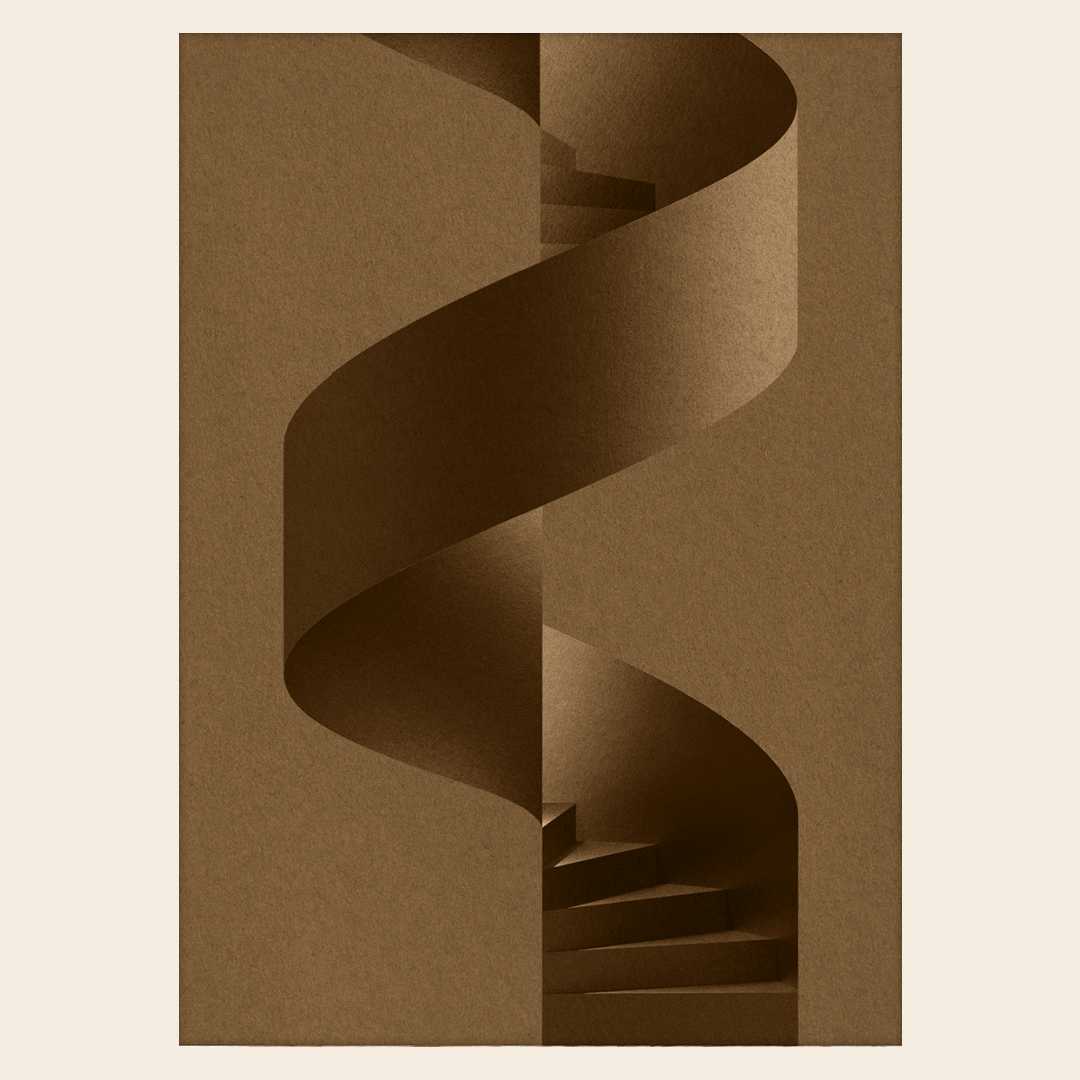 Paper Collective "The Serpentine" By Note Design Studio 30x40cm