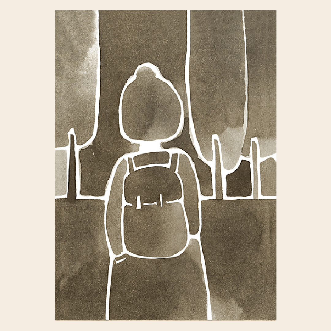 Esther Schuivens Illustraties 'Walk in Woods'