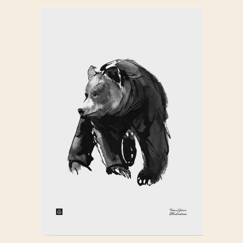 Teemu Järvi Poster 'Gentle Bear'