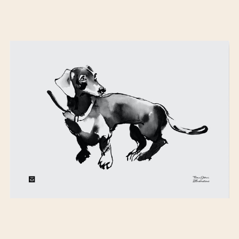 Teemu Järvi Poster 'Adventures ahead' 30x40 cm