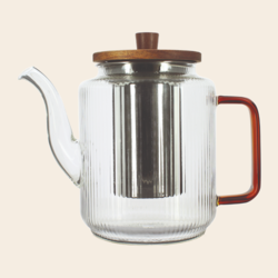 Ogo Living theepot 'Karl' borosilicaatglas - 1,2L