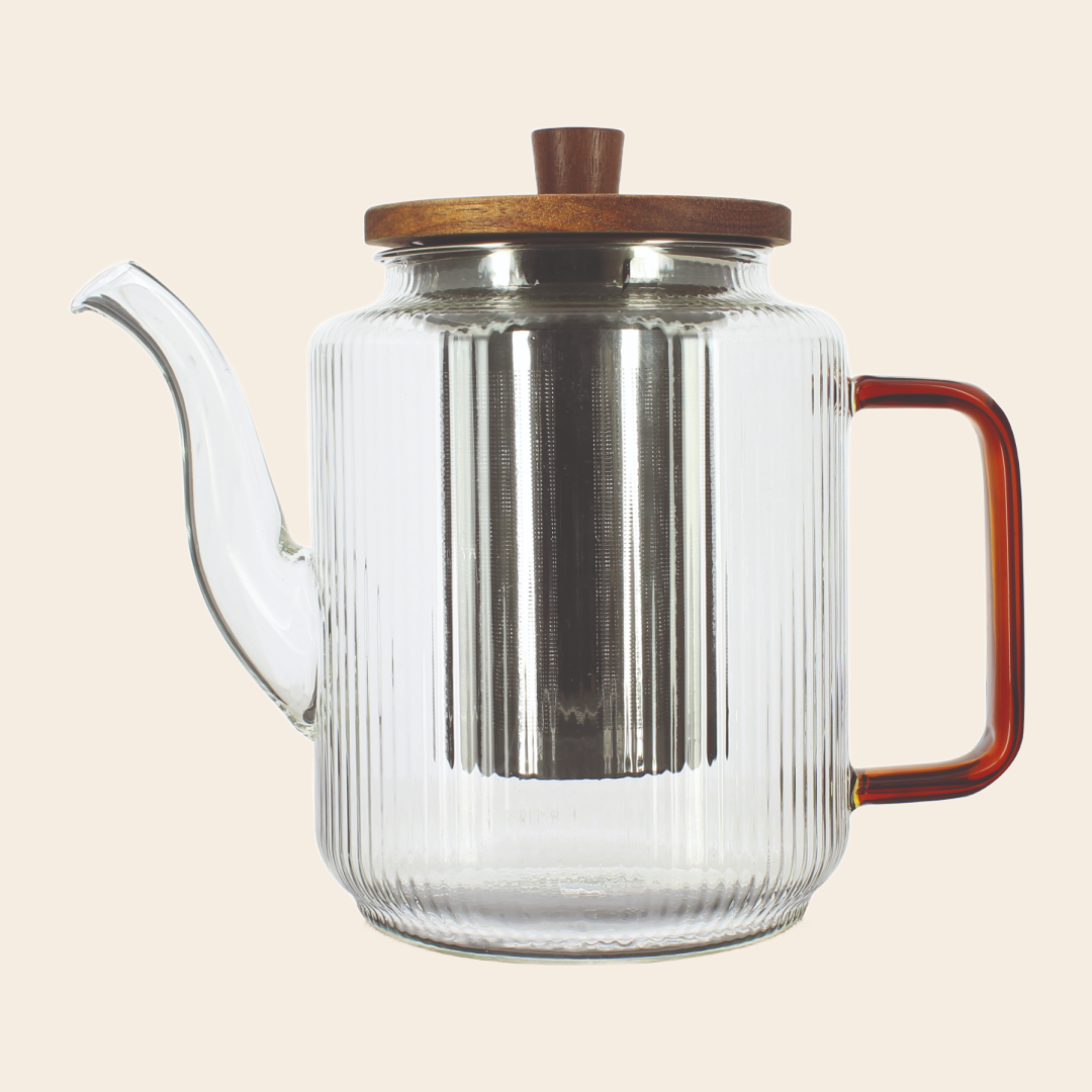 Ogo Living tea pot 'Karl' borosilicate glass - 1,2L