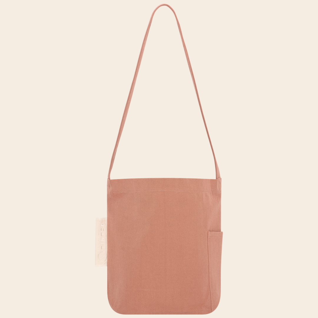 TinTok tote bag 'Mira' canvas - copper