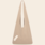 TinTok triangle tas 'Tira' canvas - mokka