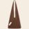 TinTok triangle tas 'Tira' canvas - bruin