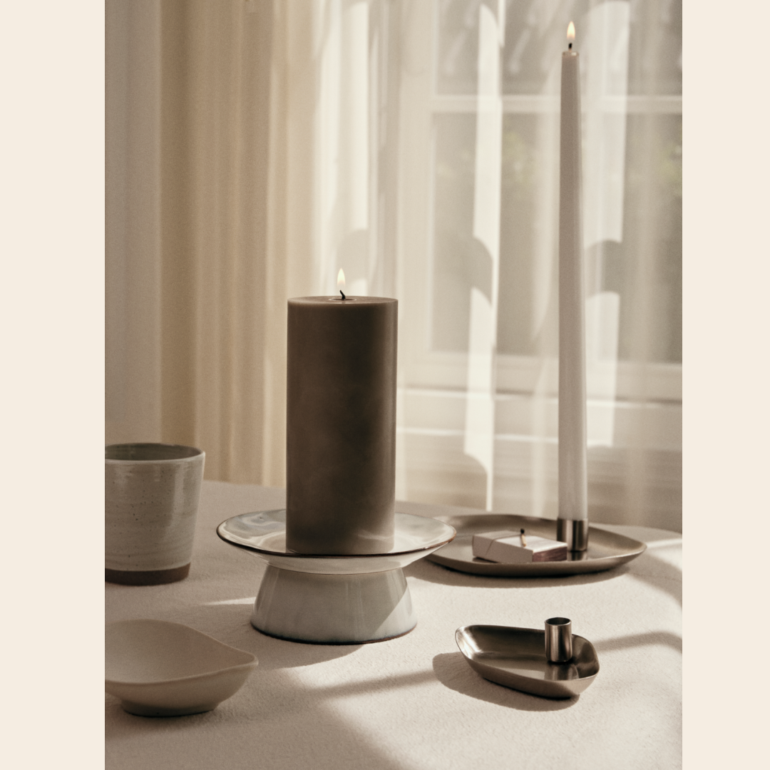 Broste taart plateau 'Nordic sand'