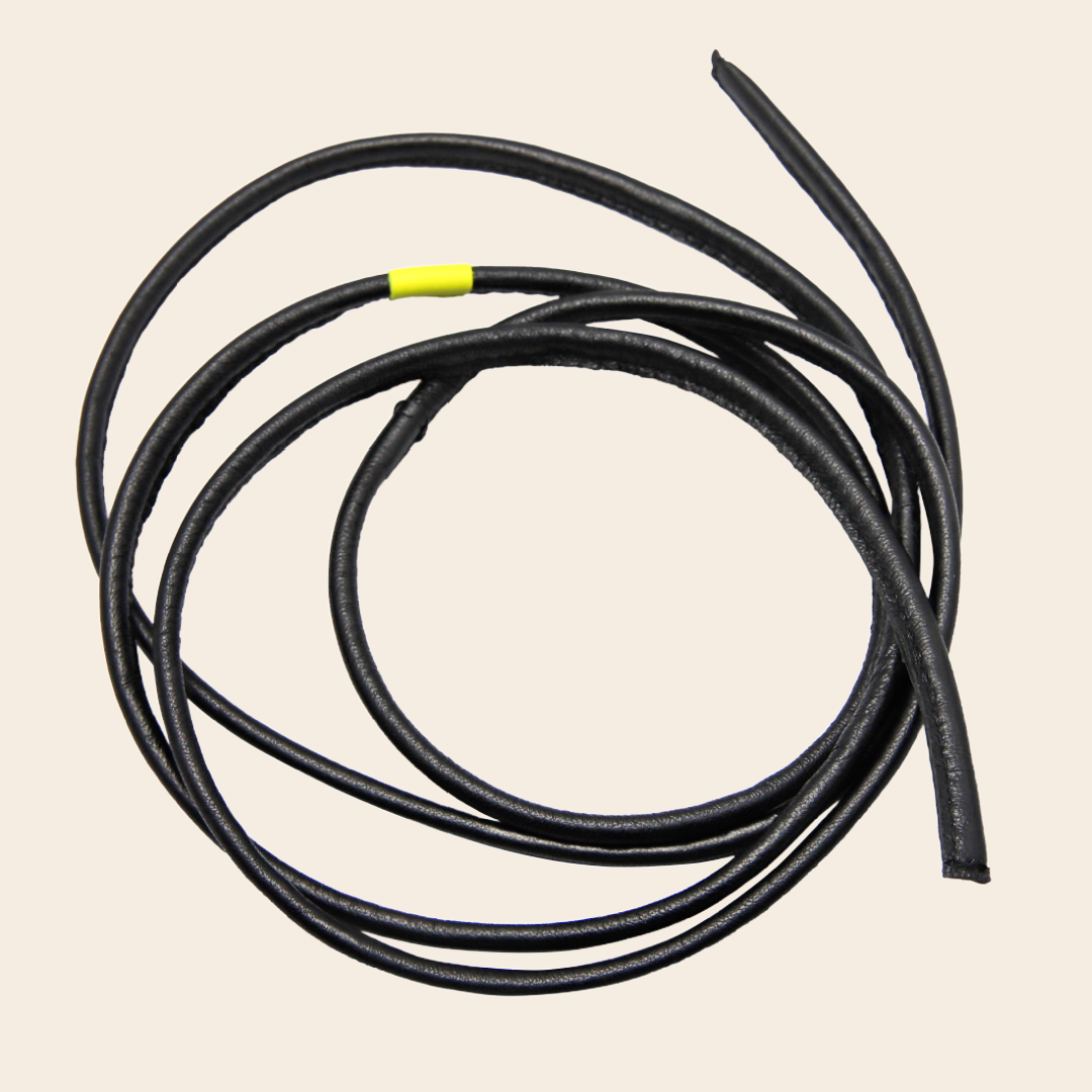 Slingher riem 'River' - leer