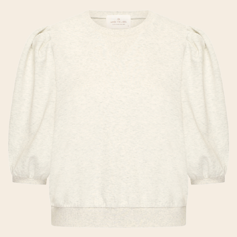 Aímée The Label sweater 'Liesbeth' - licht grijs