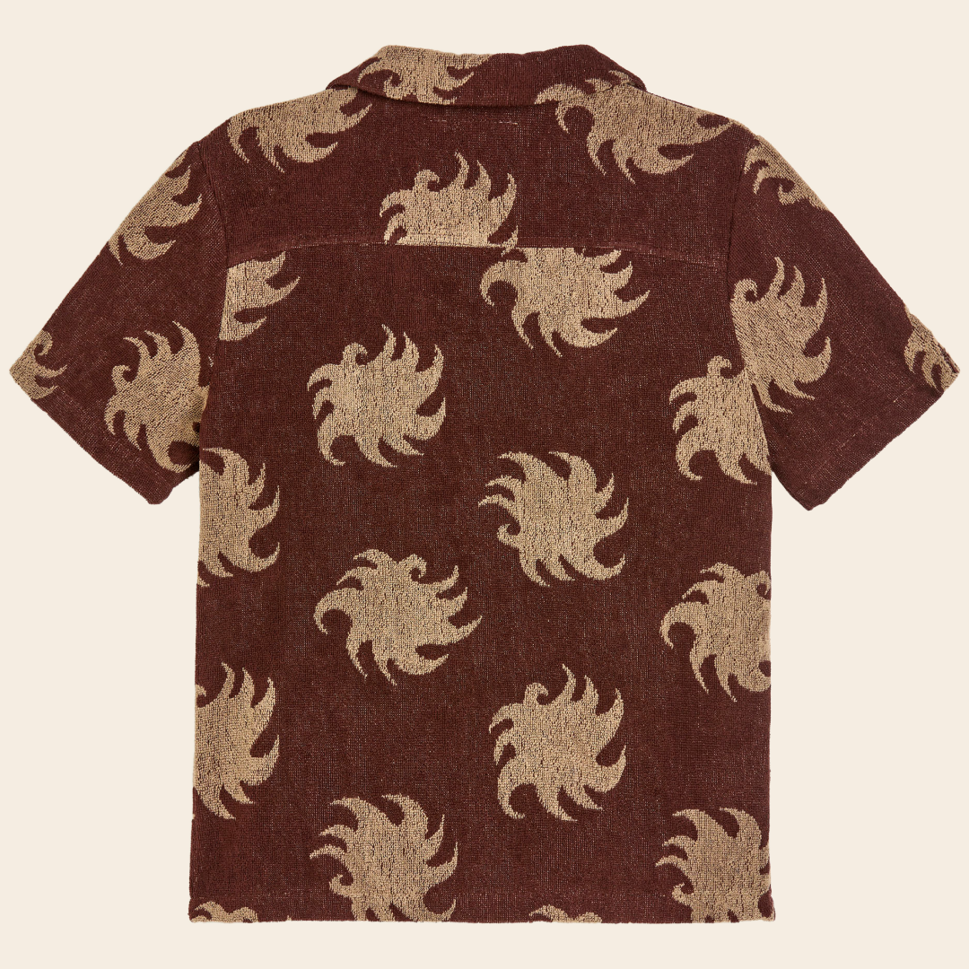 OAS Compagny shirt 'Jaffa terry' - katoen