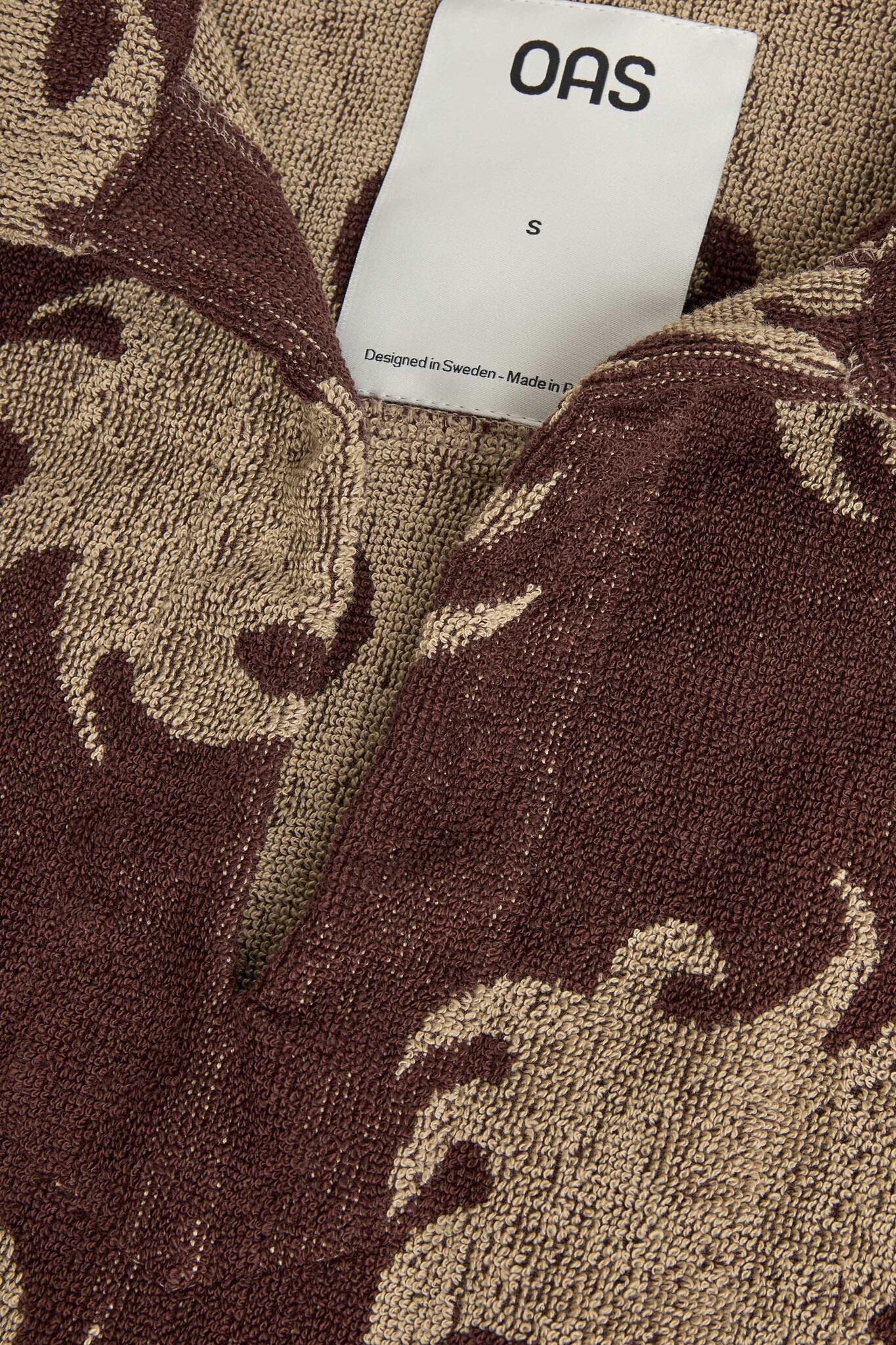 OAS Compagny shirt 'Jaffa terry' - katoen