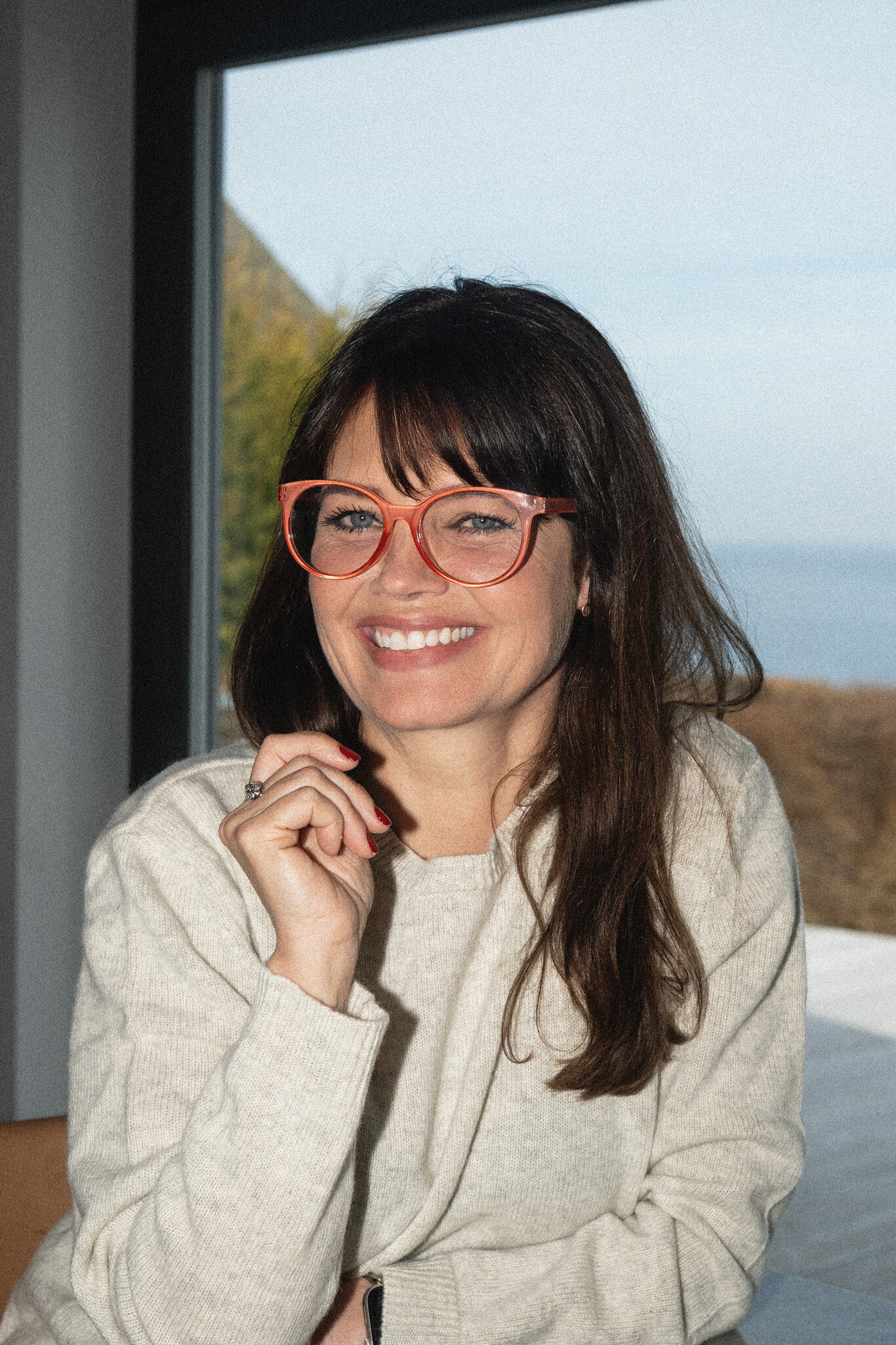 Have A Look leesbril 'City' - mahonie