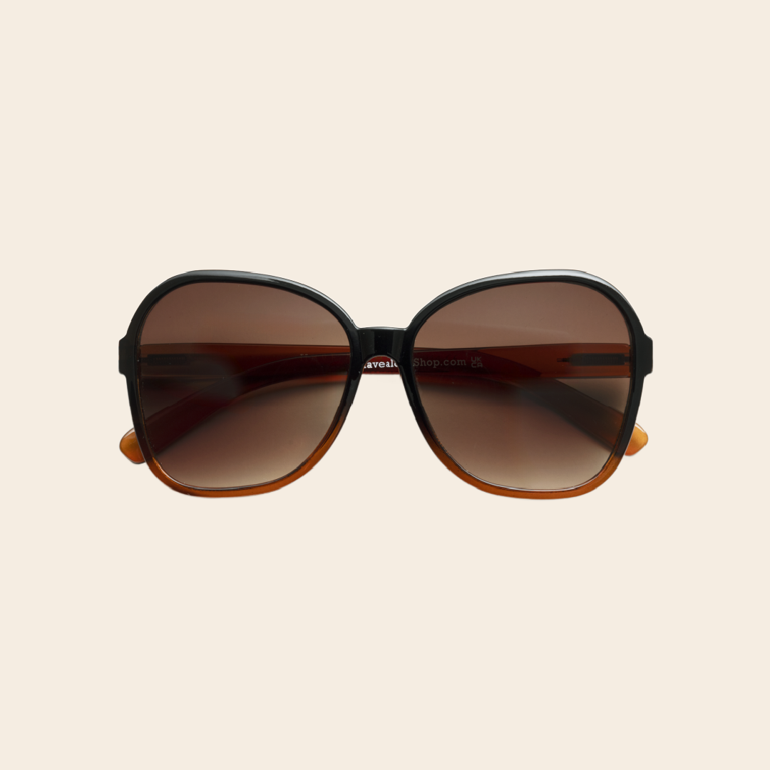 Have A Look zonnebril 'Butterfly' - bruin / zwart