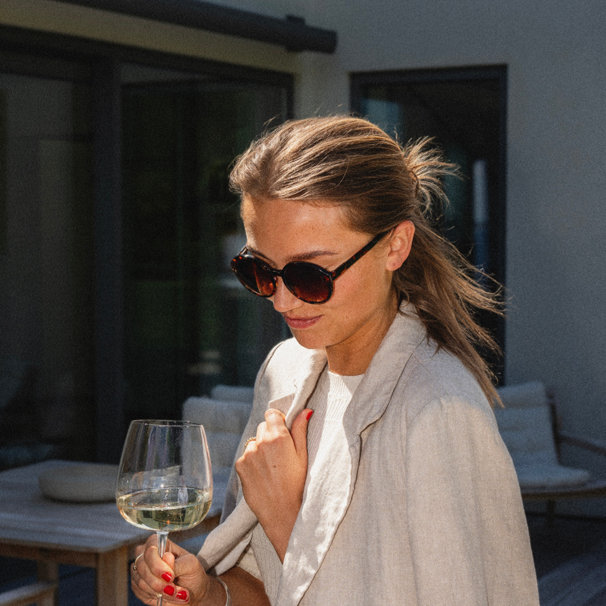 Have A Look zonnebril 'Diva' - caramel