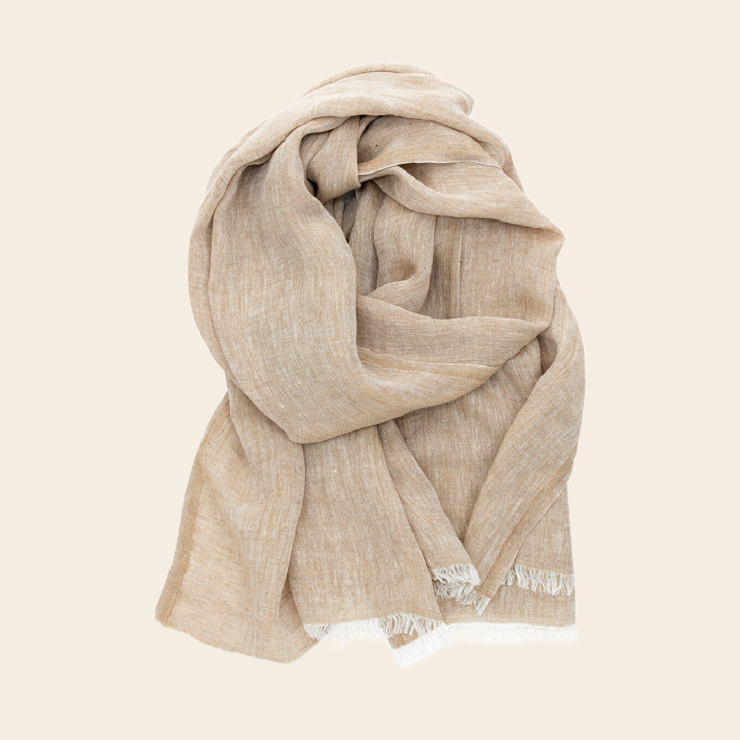 Lapuan Kankurit scarf  'Halaus' - linen