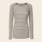 Gai&Lisva shirt 'Amalie' reverse wol / viscose - donkerbruin