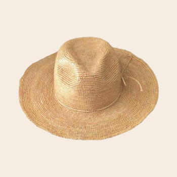 Tongasoa hoed 'Ricky' tea - raffia