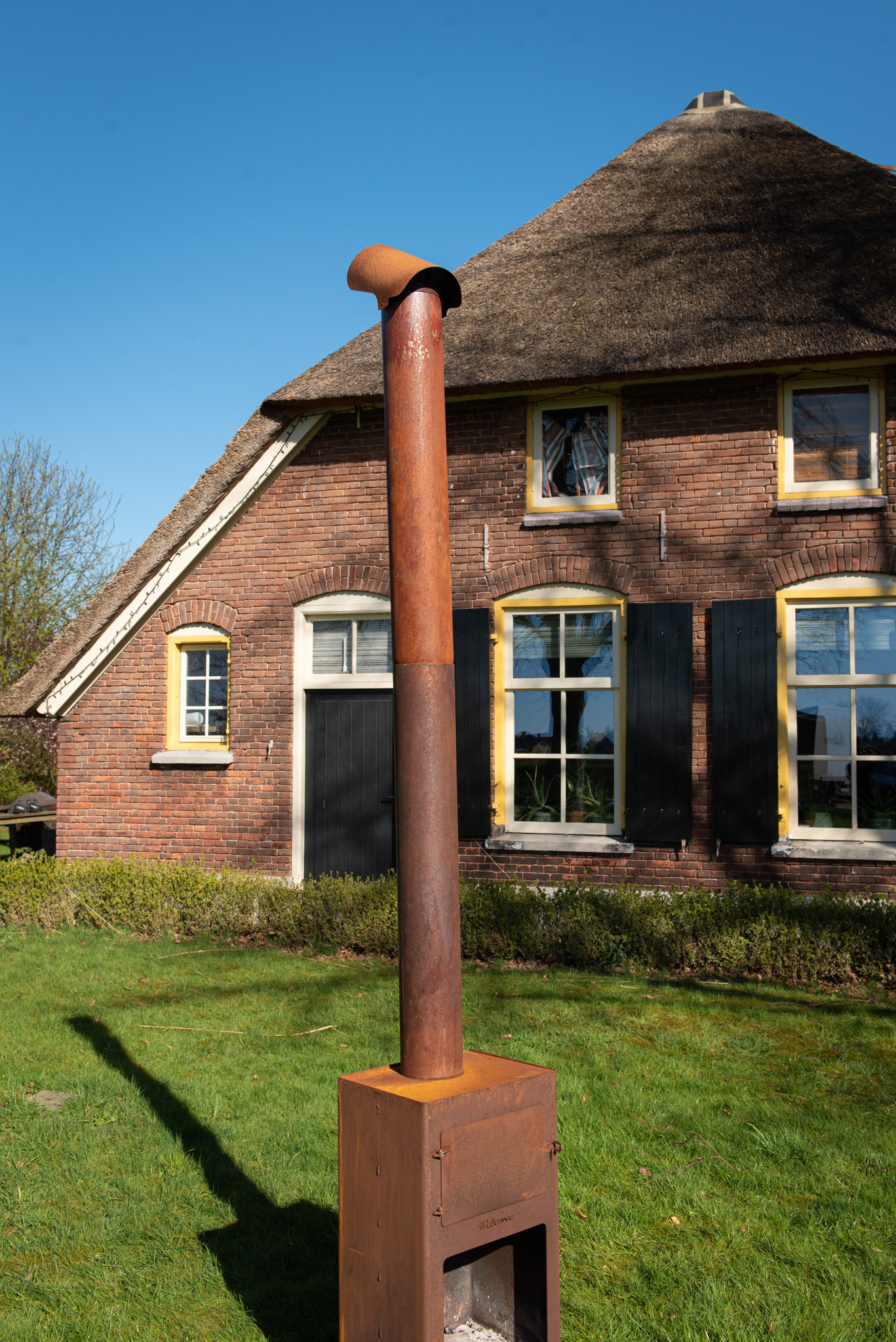 Weltevree chimney pipe outdooroven