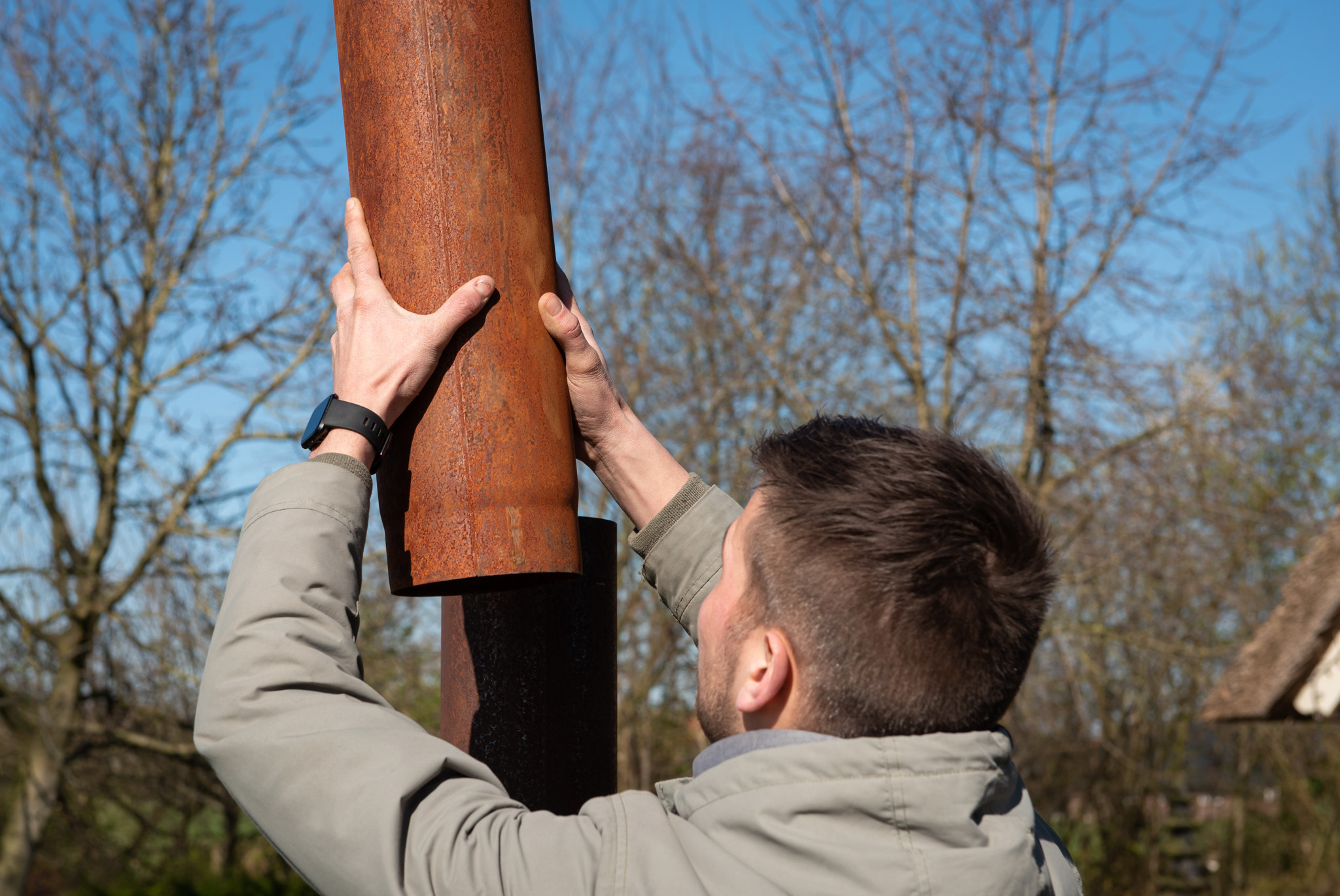 Weltevree chimney pipe outdooroven