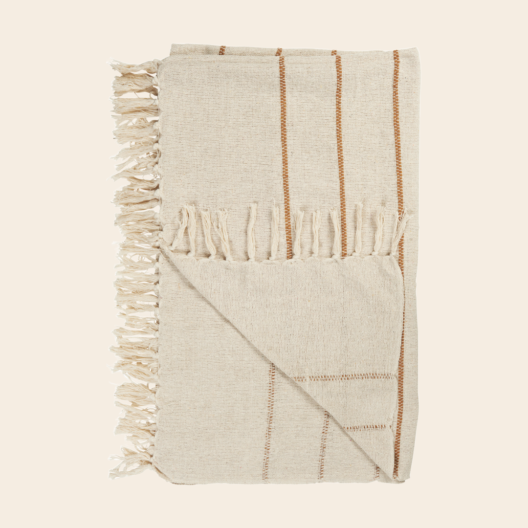 IBLaursen plaid / tafelkleed 'Stripes' - katoen