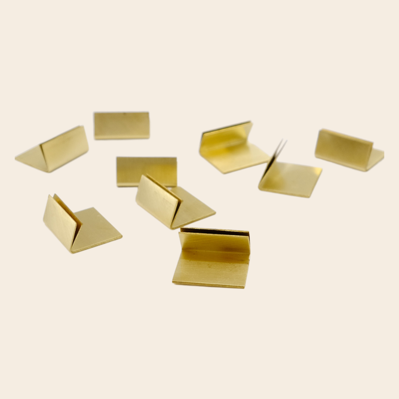 kaarthouder - brass