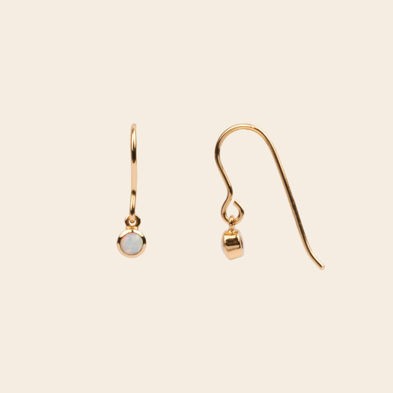 All the Luck in the World set haak oorbellen 'Bliss'