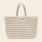 Bongusta weekend tas 'Naram' - Creme & Ink